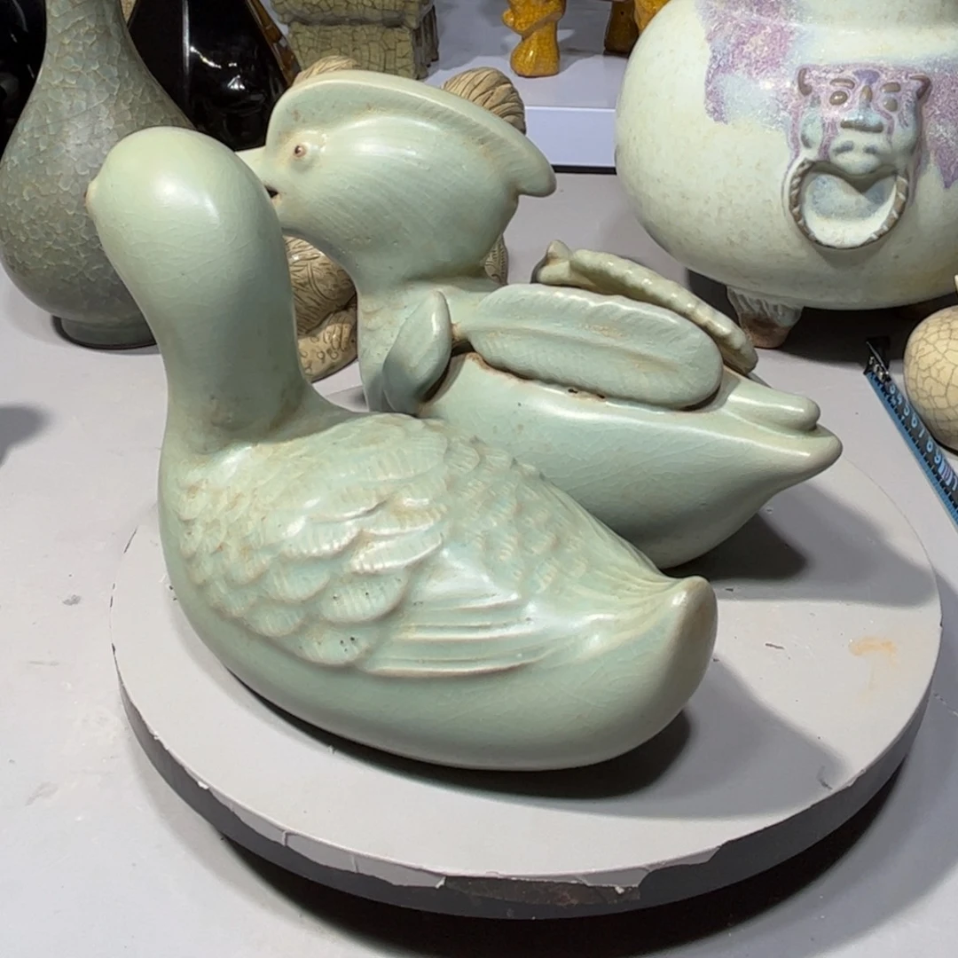 瓶汝窑瓷器品相完美