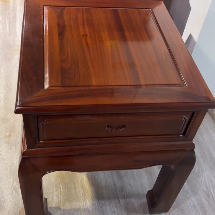 成***乐书架紫檀木类澳洲黑酸枝 53*53*63 小几