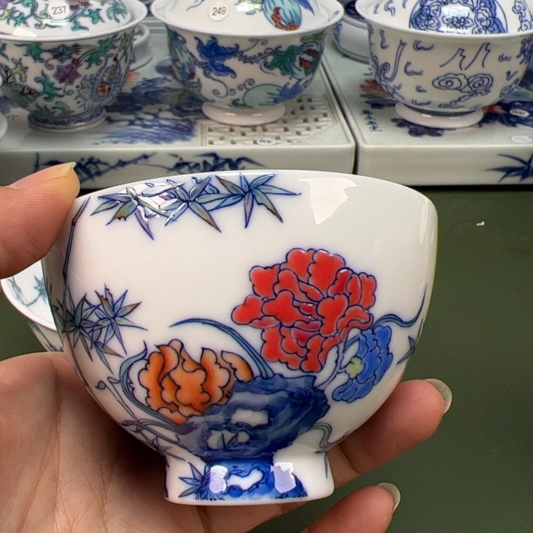 杯景德镇纯手绘茶具