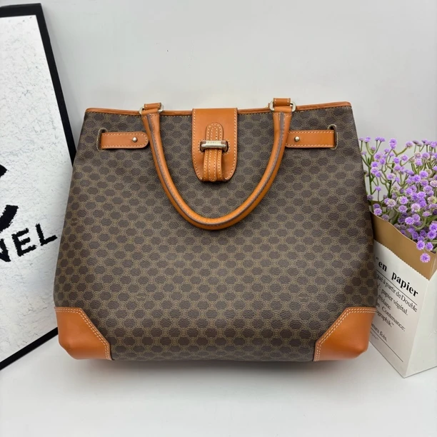 95新 Celine/思琳  7054/老花手提包