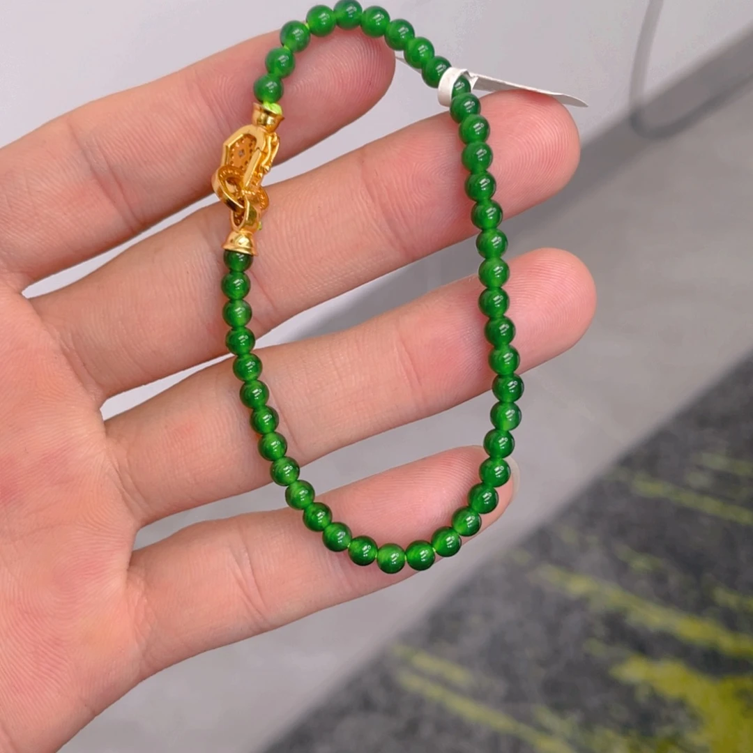 翡翠未镶嵌项链天然翡翠