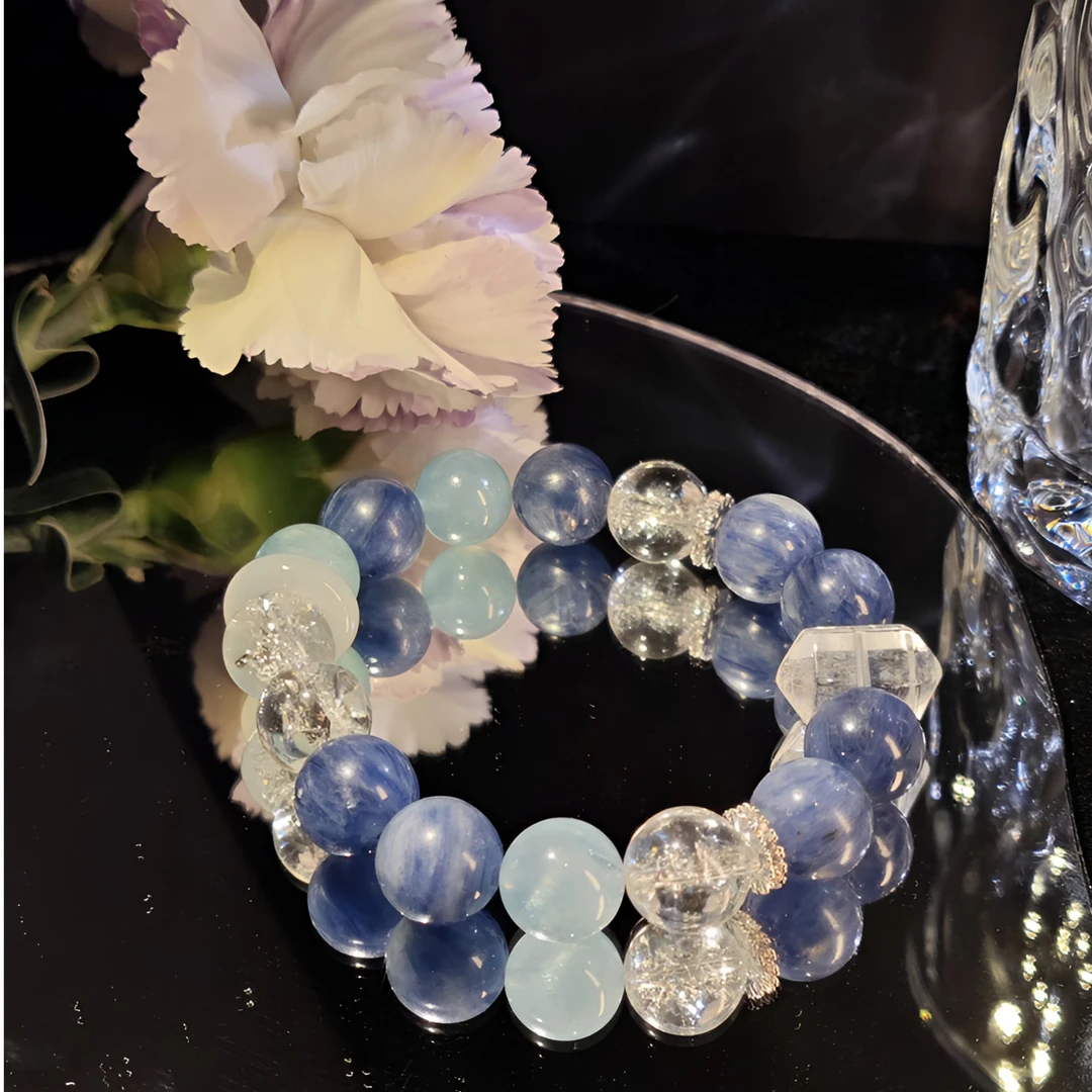 《愈己》·蓝晶治愈系手串