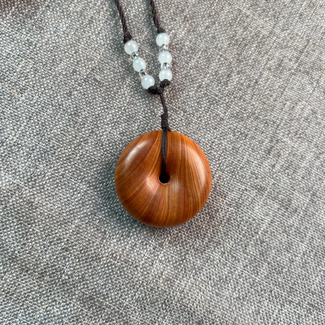 崖柏平安扣把件（多样性发货）