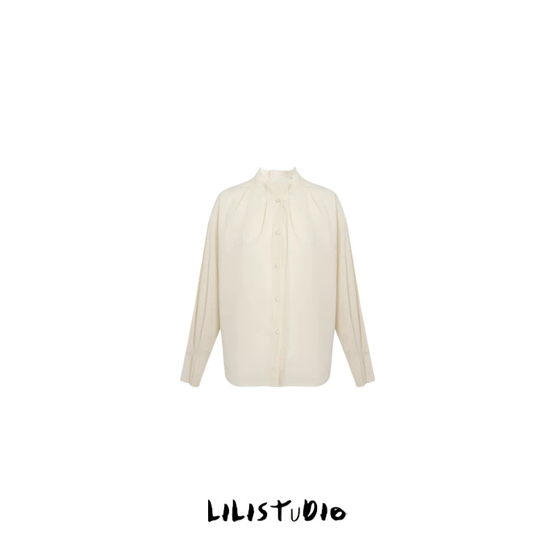 PCNY「素熙美学」不理理冬季新款女装设计感衬衫