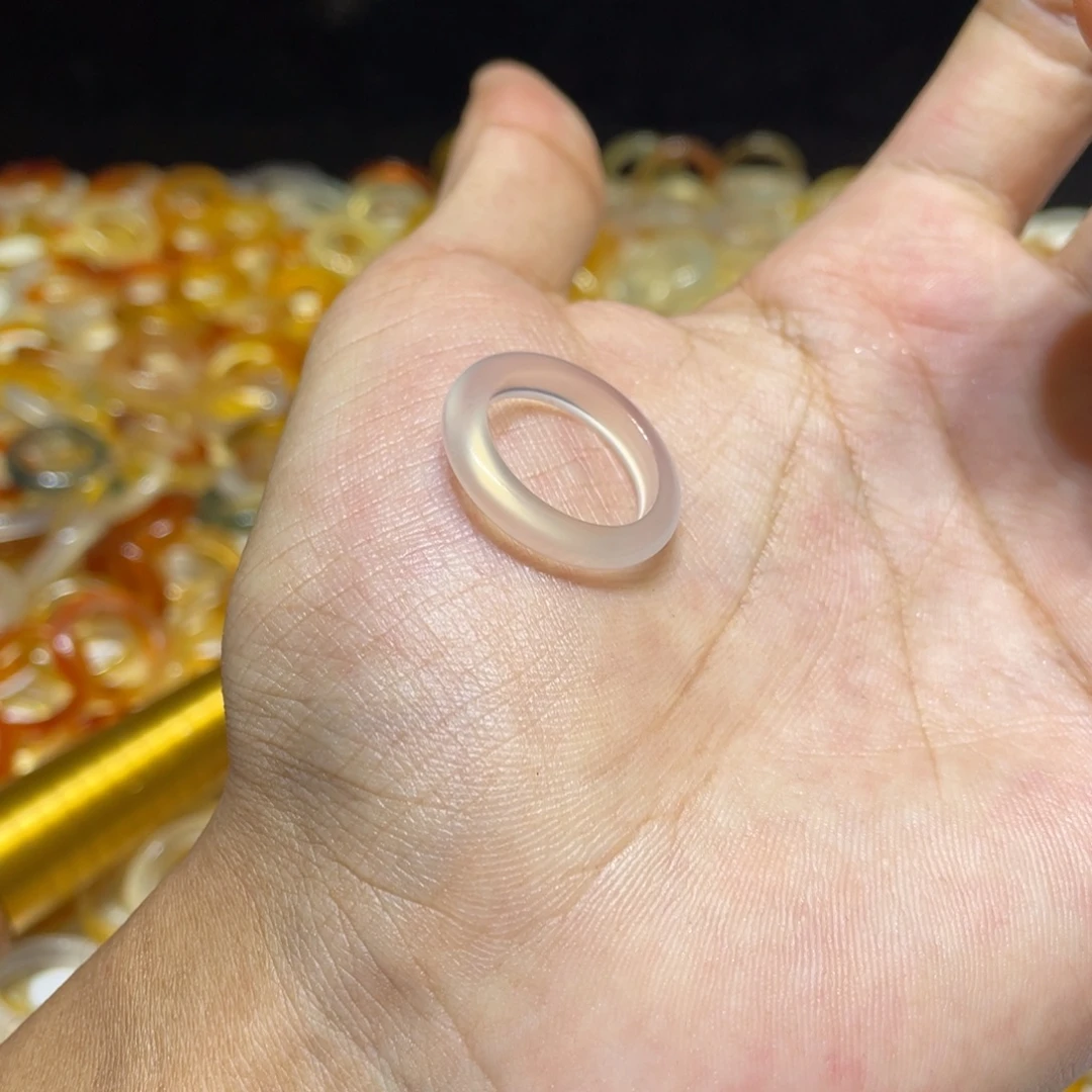 玛瑙/玉髓未镶嵌戒指505号港14 默认瑕疵