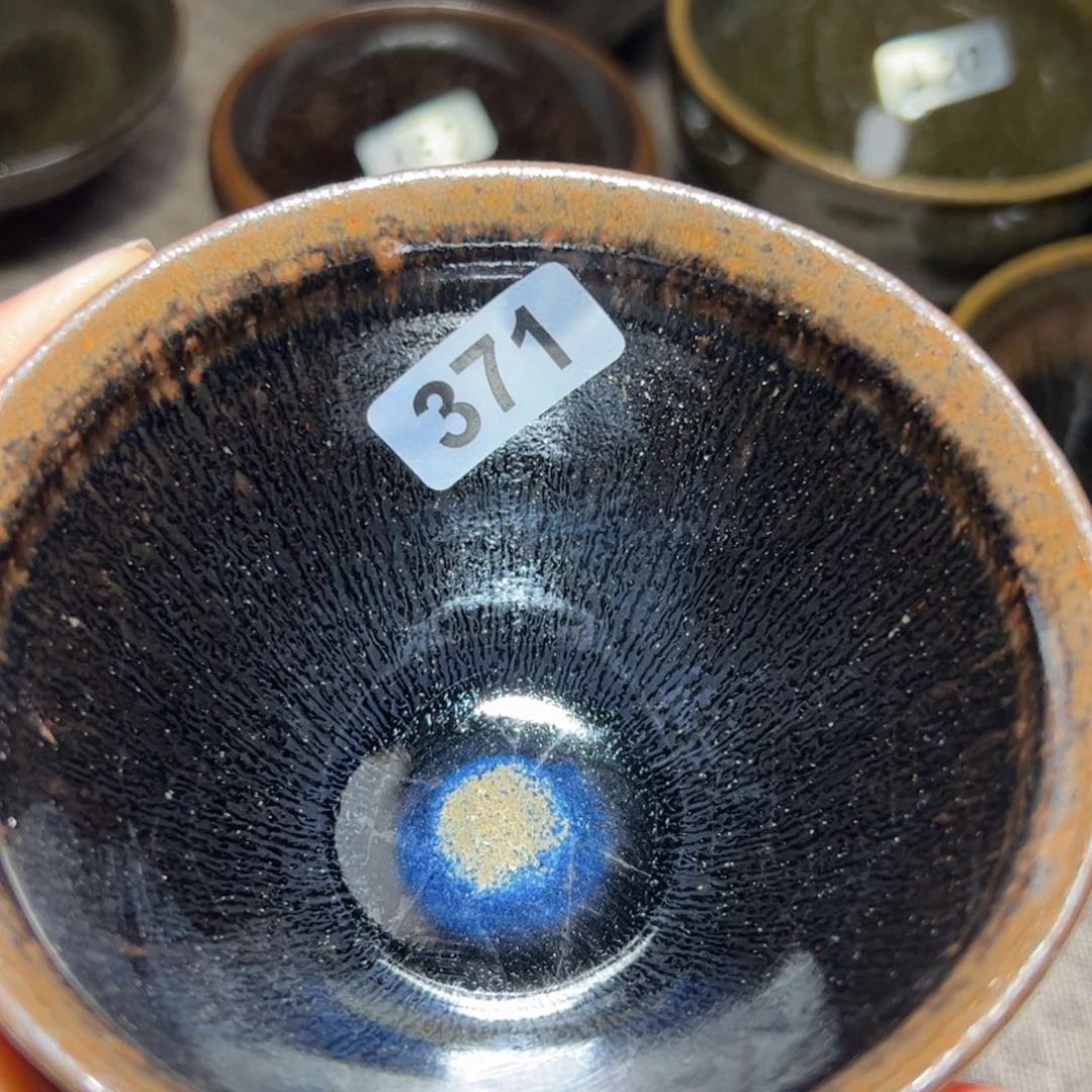 茶盏景****谢全手工原矿原釉建盏