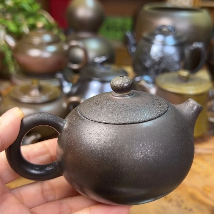 壶纯柴烧坭兴陶150cc