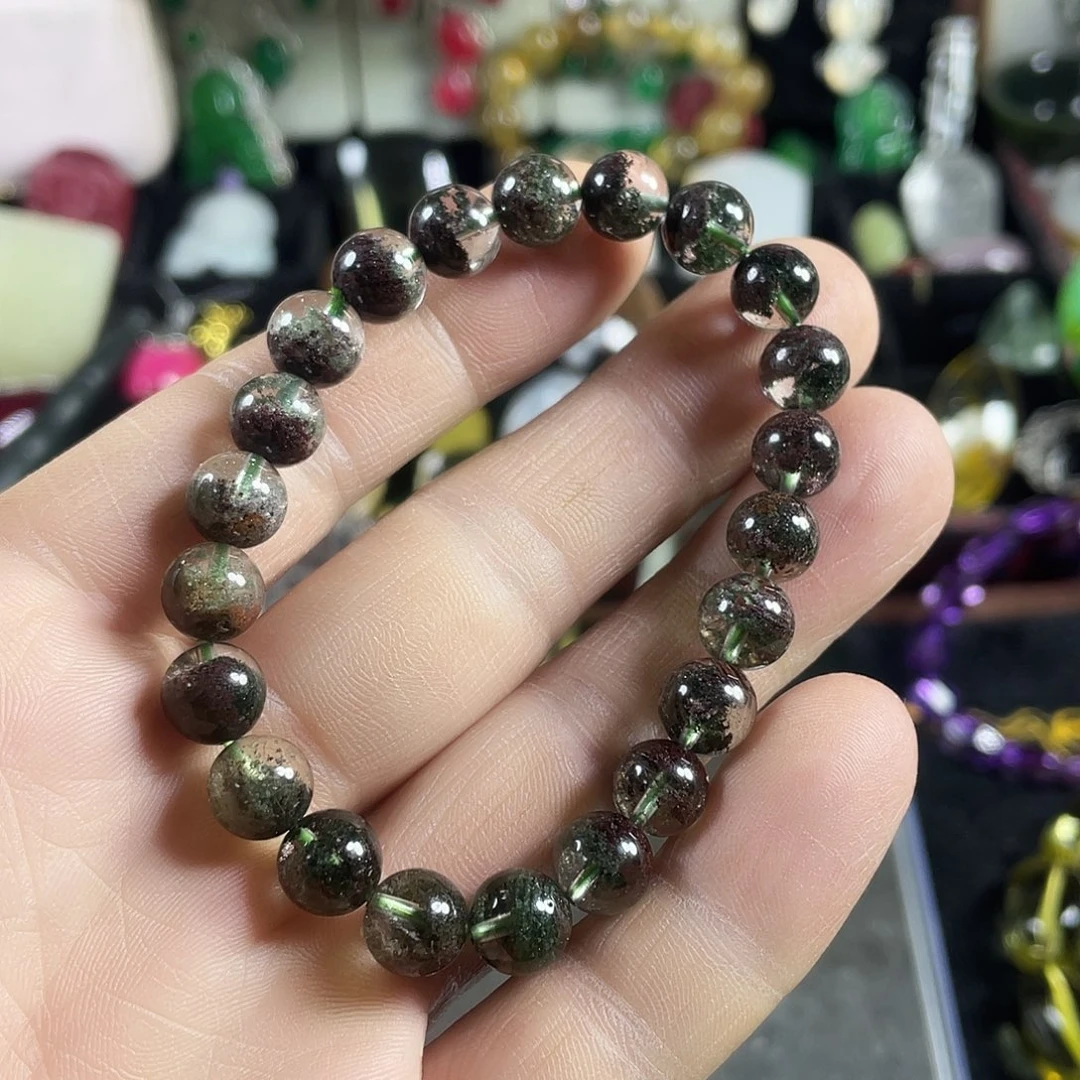 绿水晶手链未镶嵌绿水晶手链