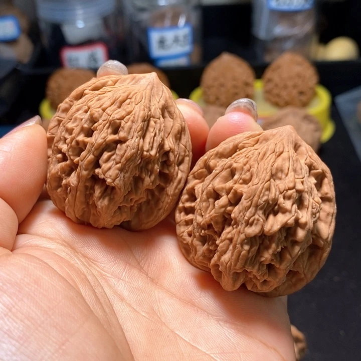 文玩核桃把件麦虎