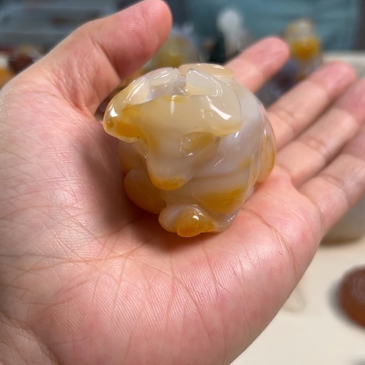 玛瑙/玉髓吊坠(不含链)未镶嵌