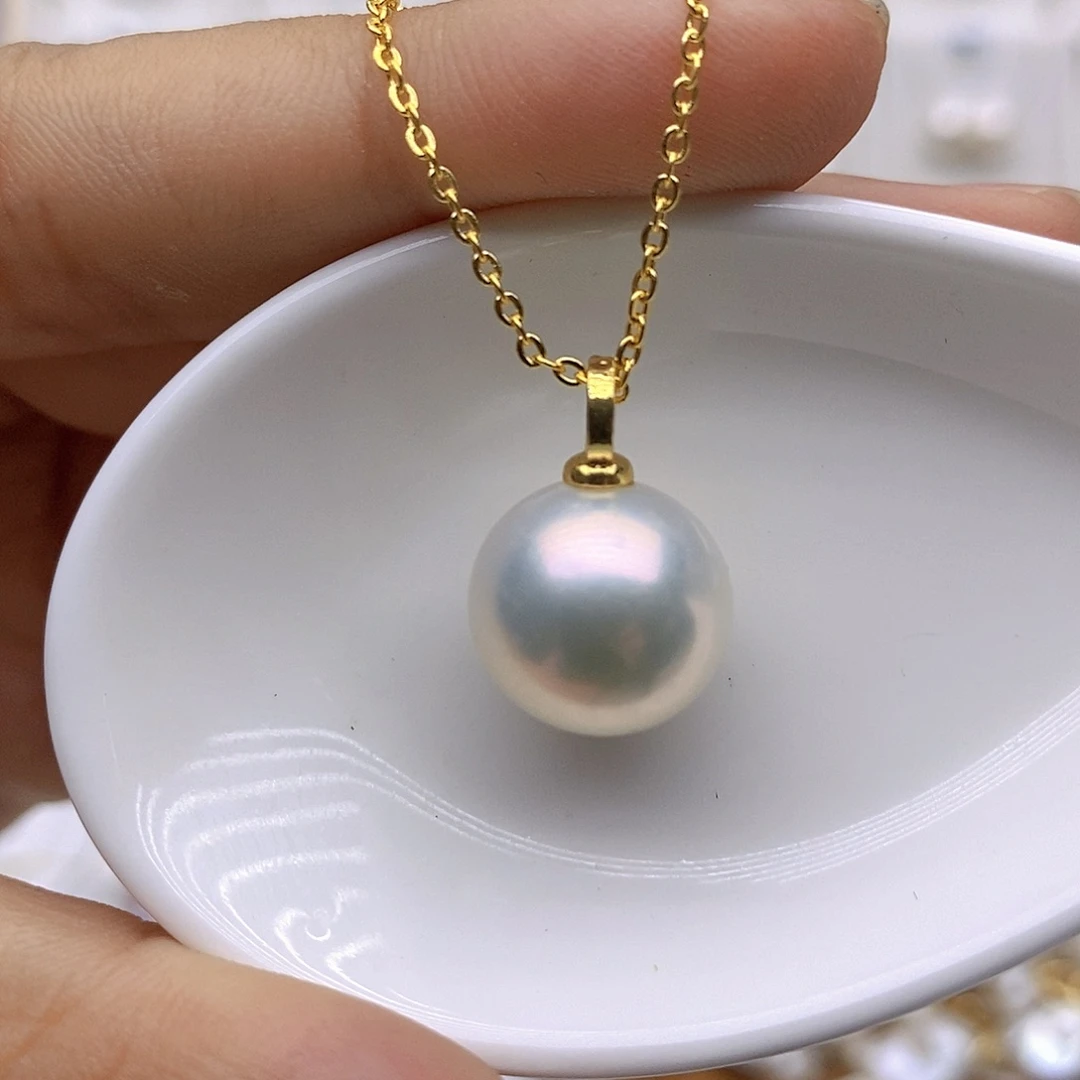 淡水珍珠未镶嵌吊坠(赠链)