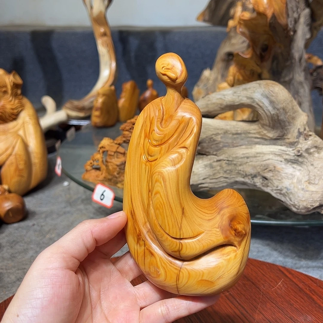 柏木（崖柏）崖柏木手把件摆件