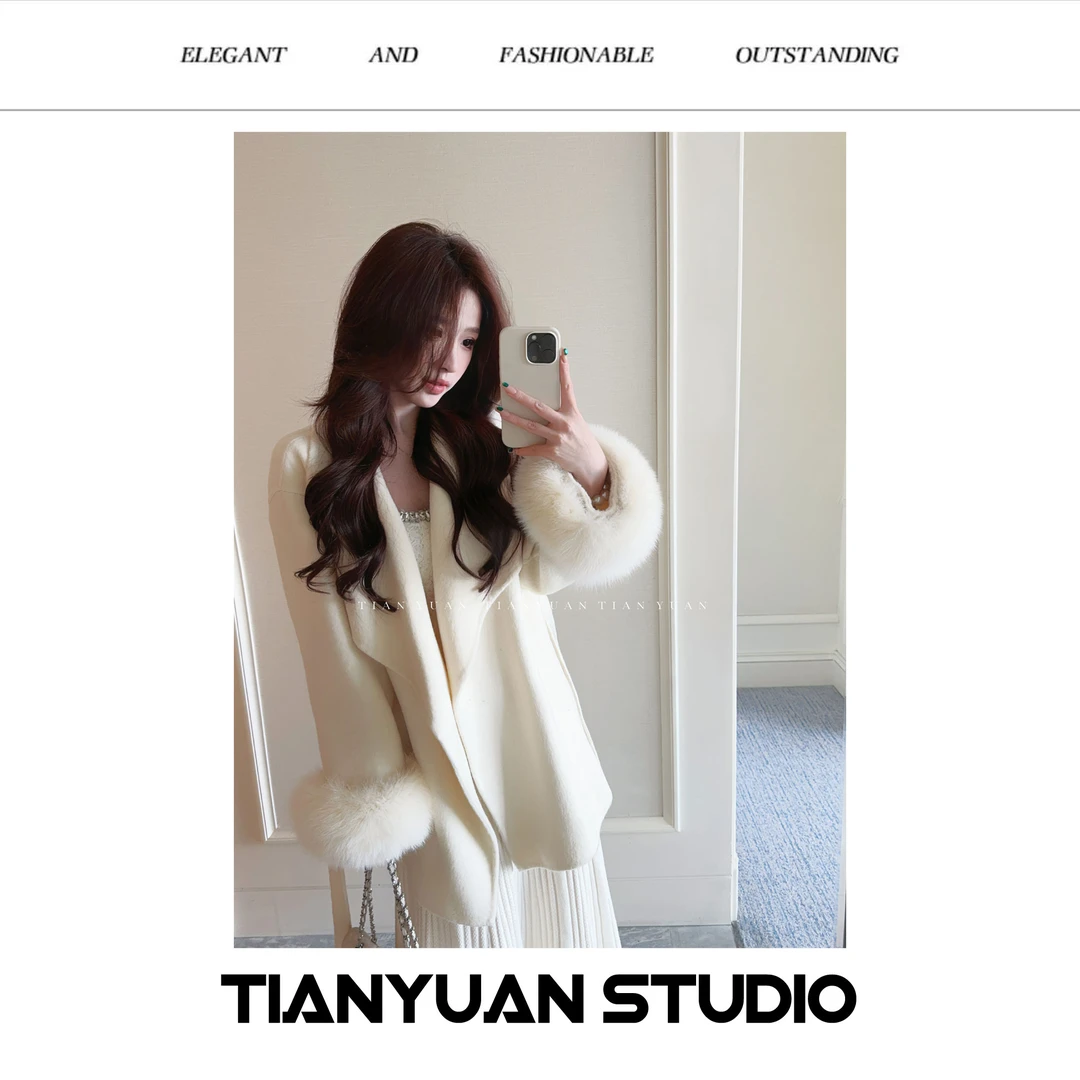 欣儿优选●【大女主】大衣时尚轻奢休闲气质加厚秋冬JJD4DY7534