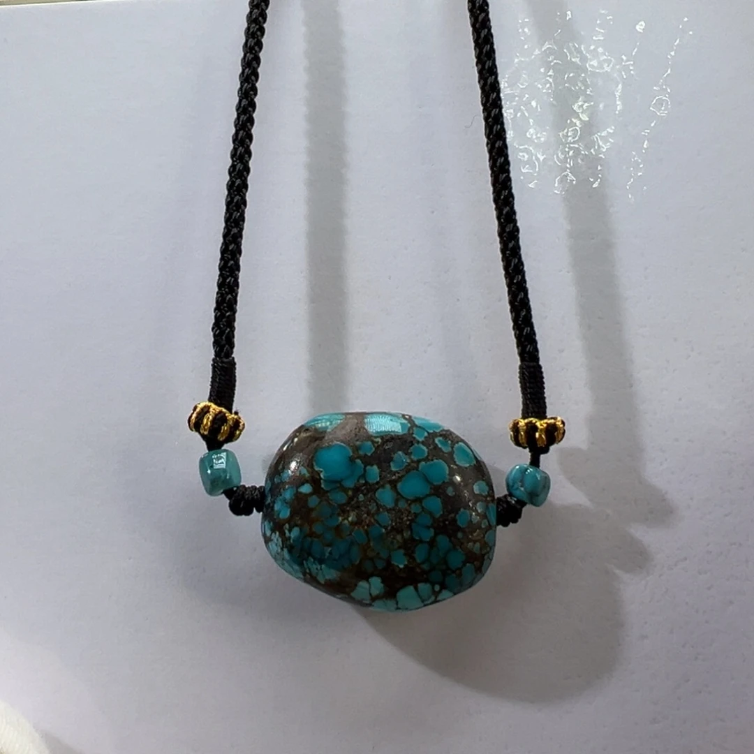 绿松石未镶嵌挂件