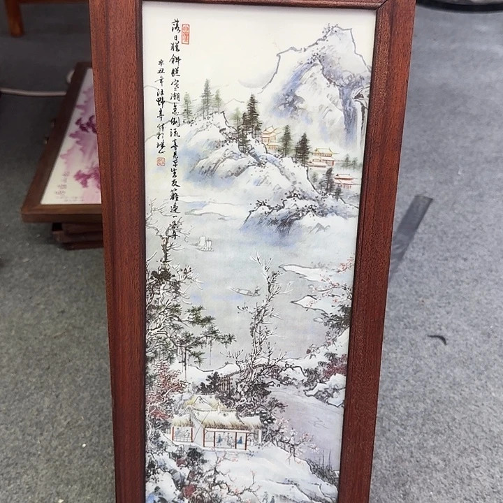 摆件瓷板画瓷板画