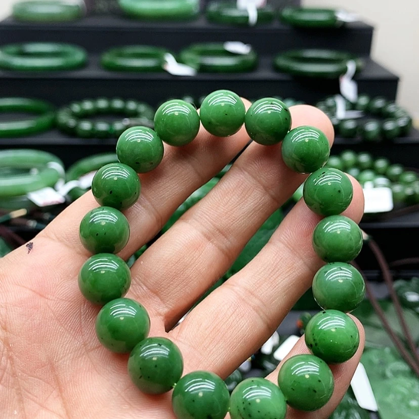 【闪购商品】和田玉（碧玉）手链未镶嵌