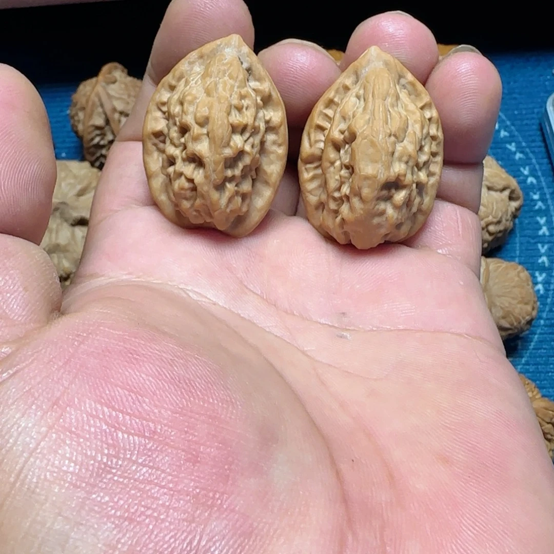 吊坠文玩核桃全品大红袍28