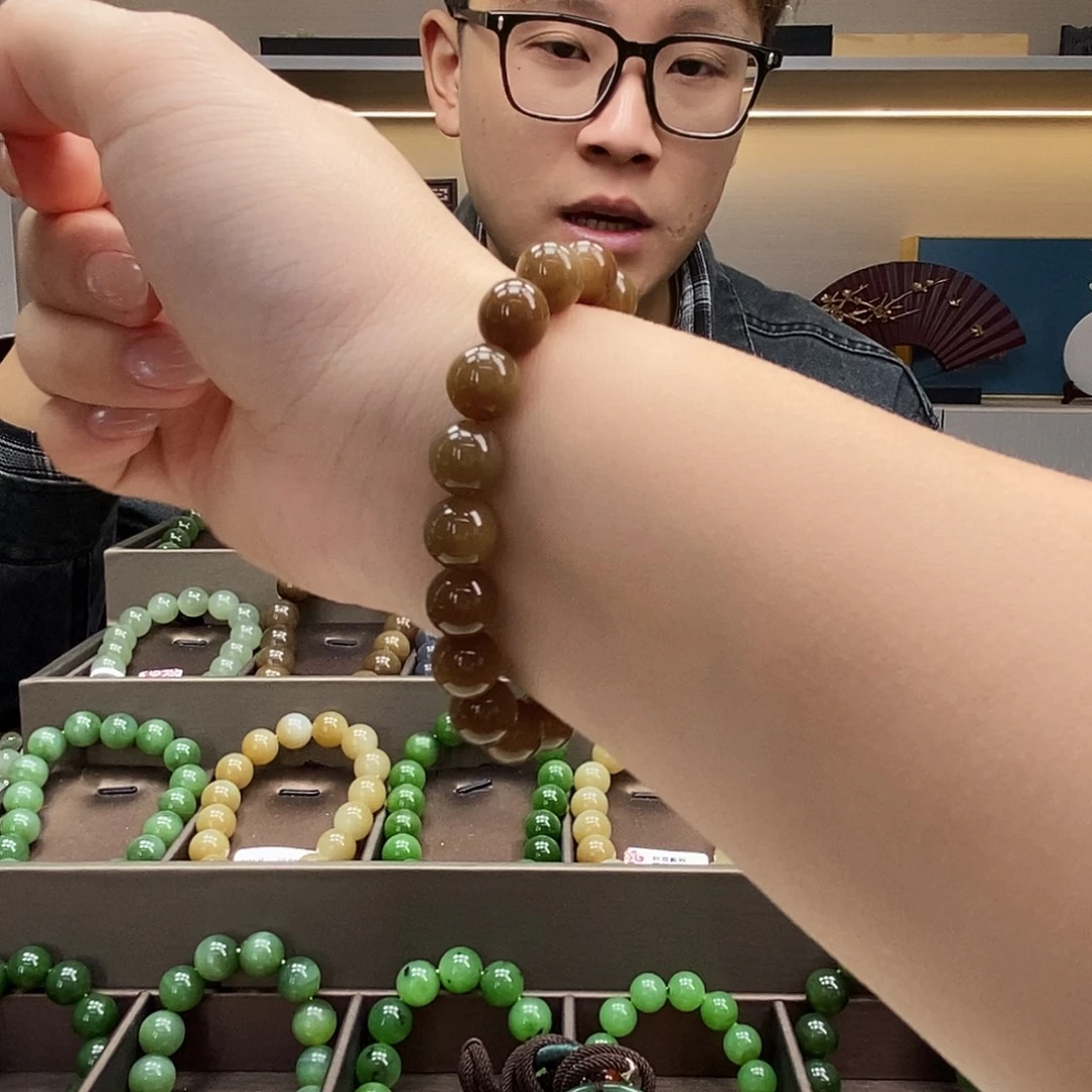 和田玉未镶嵌手串10糖料