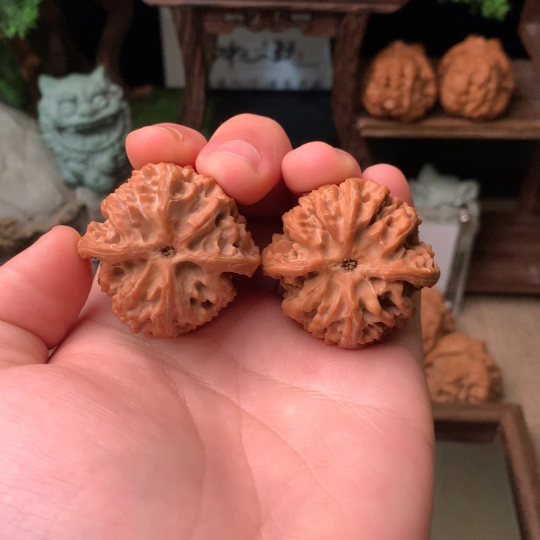 文玩核桃把件41尺寸苹果圆