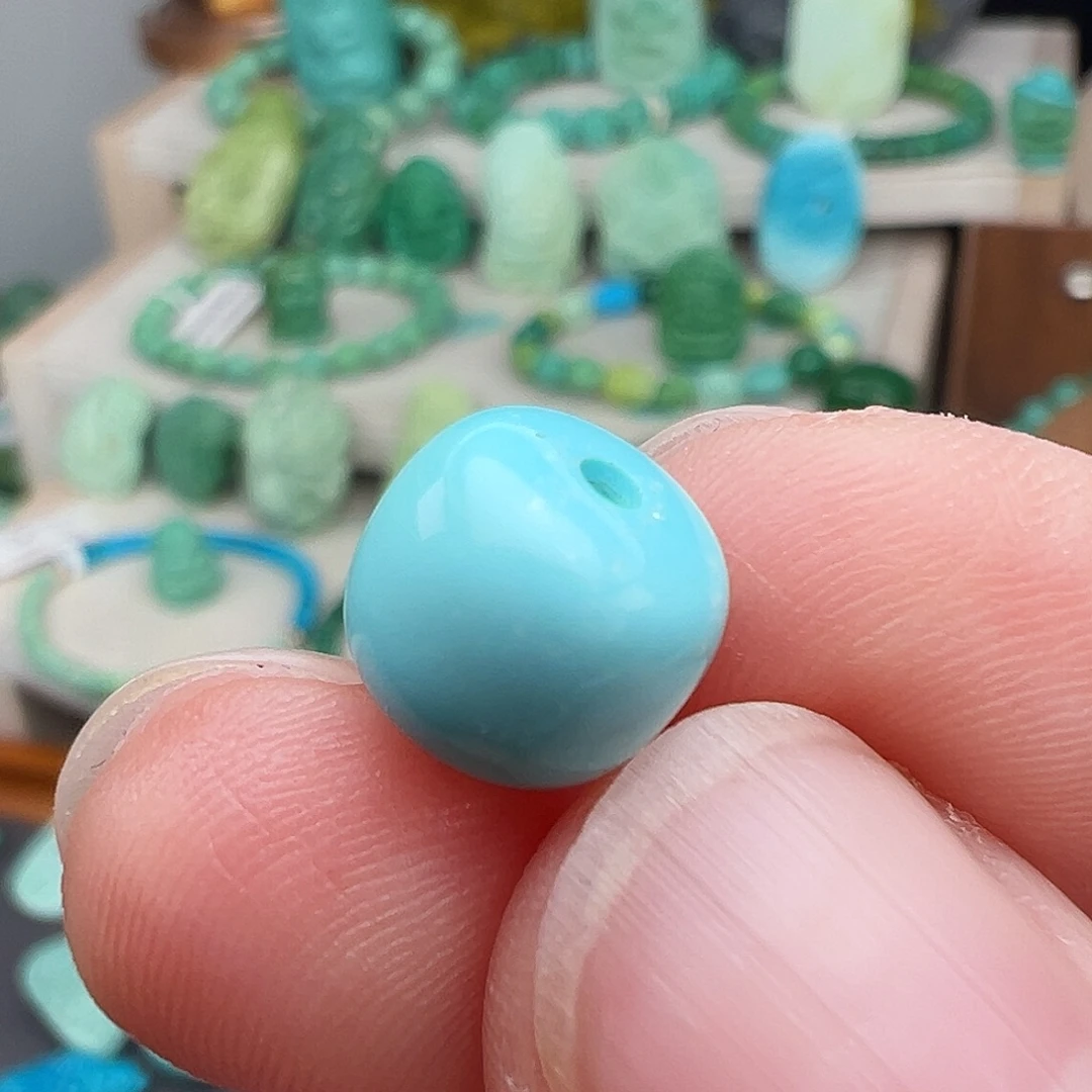 绿松石未镶嵌主播万珍