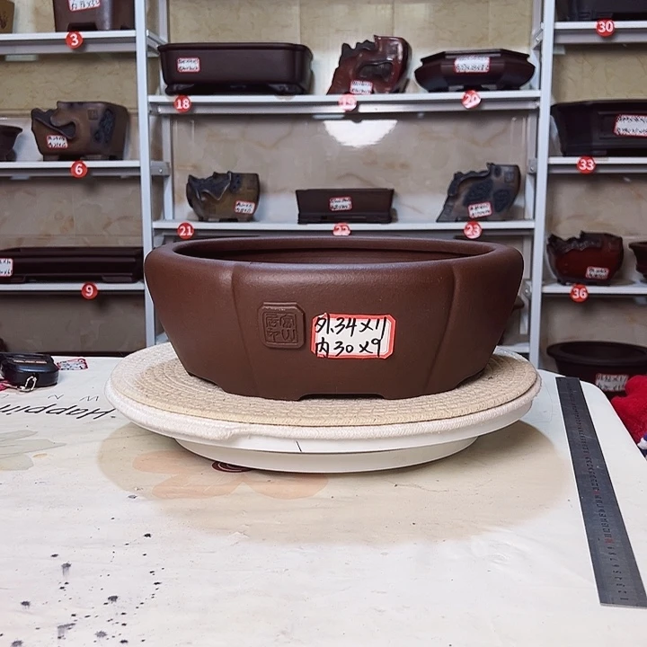 紫砂紫砂花盆花盆