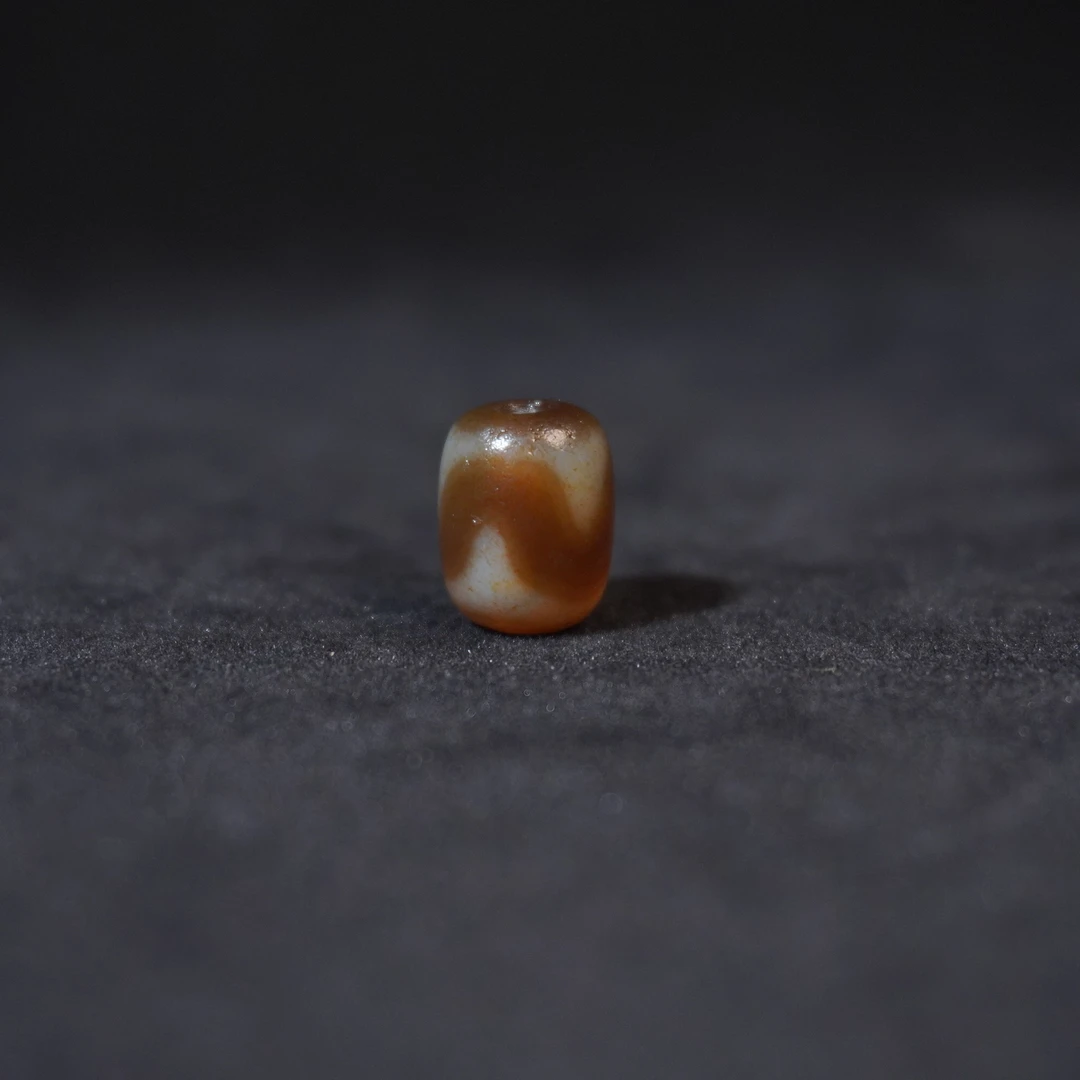 2AY95   清   玛瑙珠