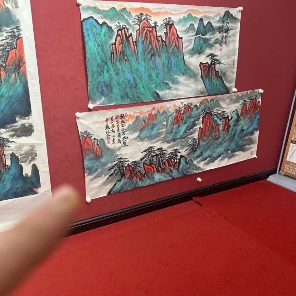 装饰画山水画作品