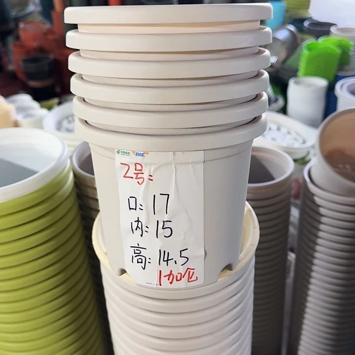 四季2#口径17灰白6个无托