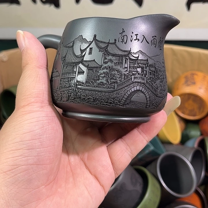 茶杯紫砂全手工紫砂主人杯