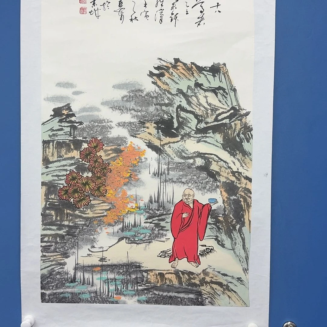 国画多次参加国内外大型