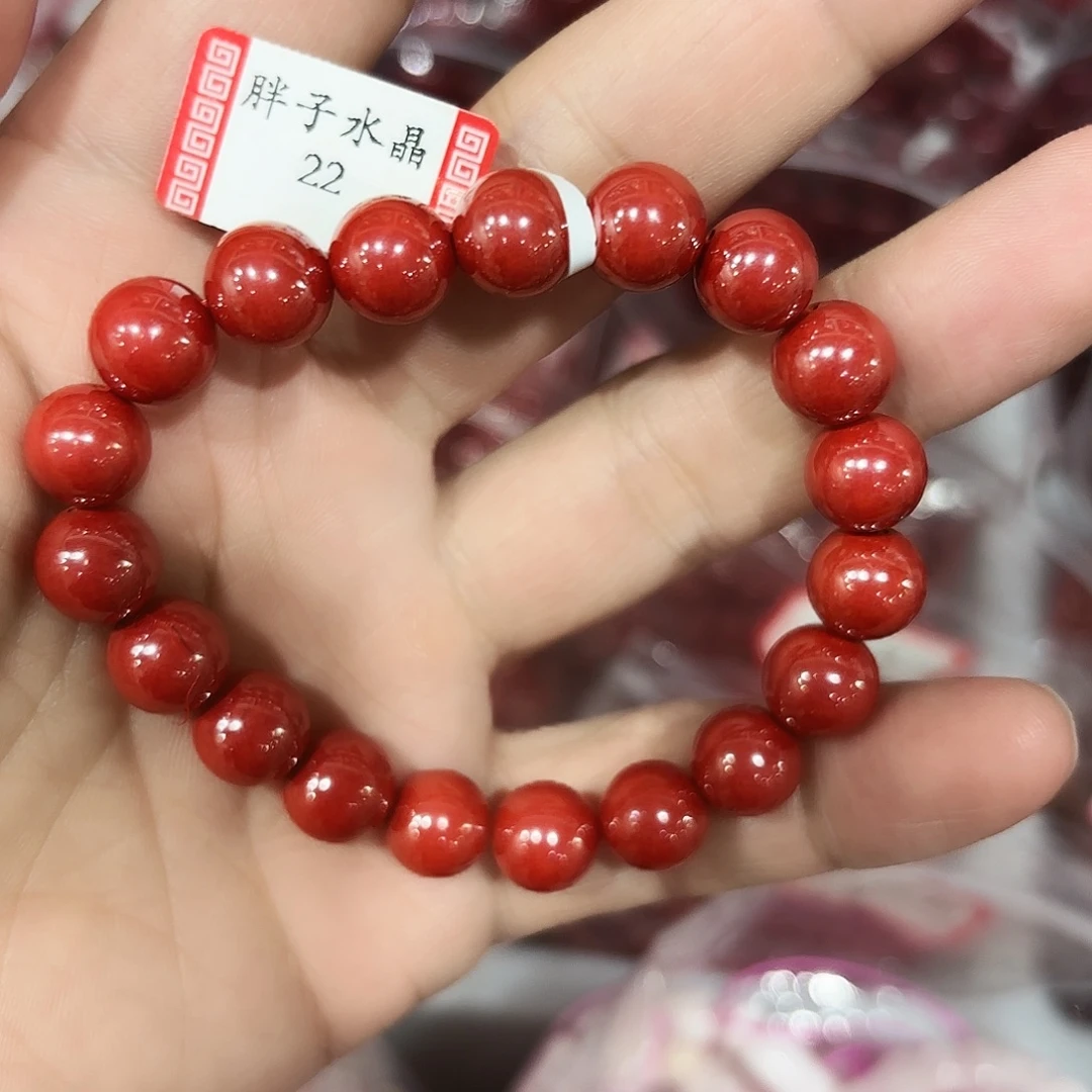 手串未镶嵌水晶红卡10