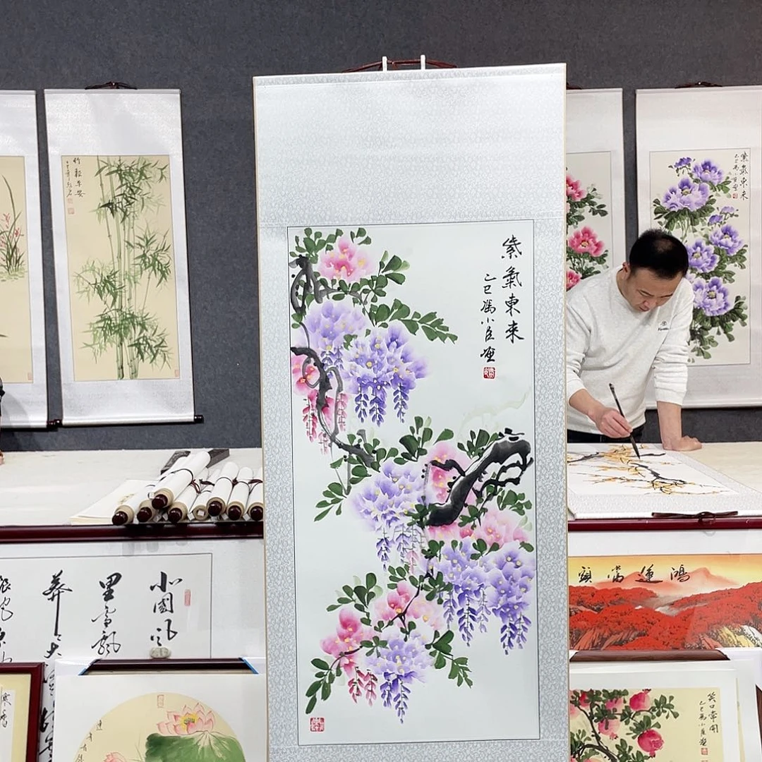 国画手绘作品手绘作品