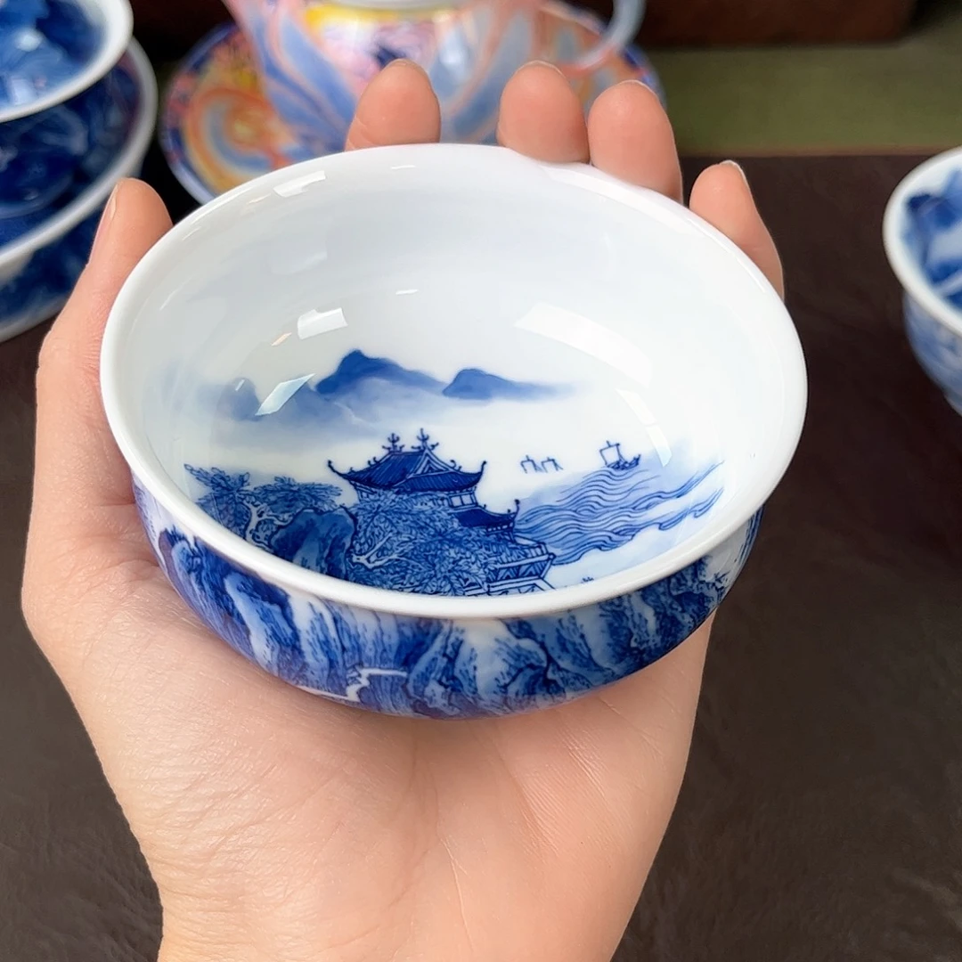 手绘高温瓷器瓷器