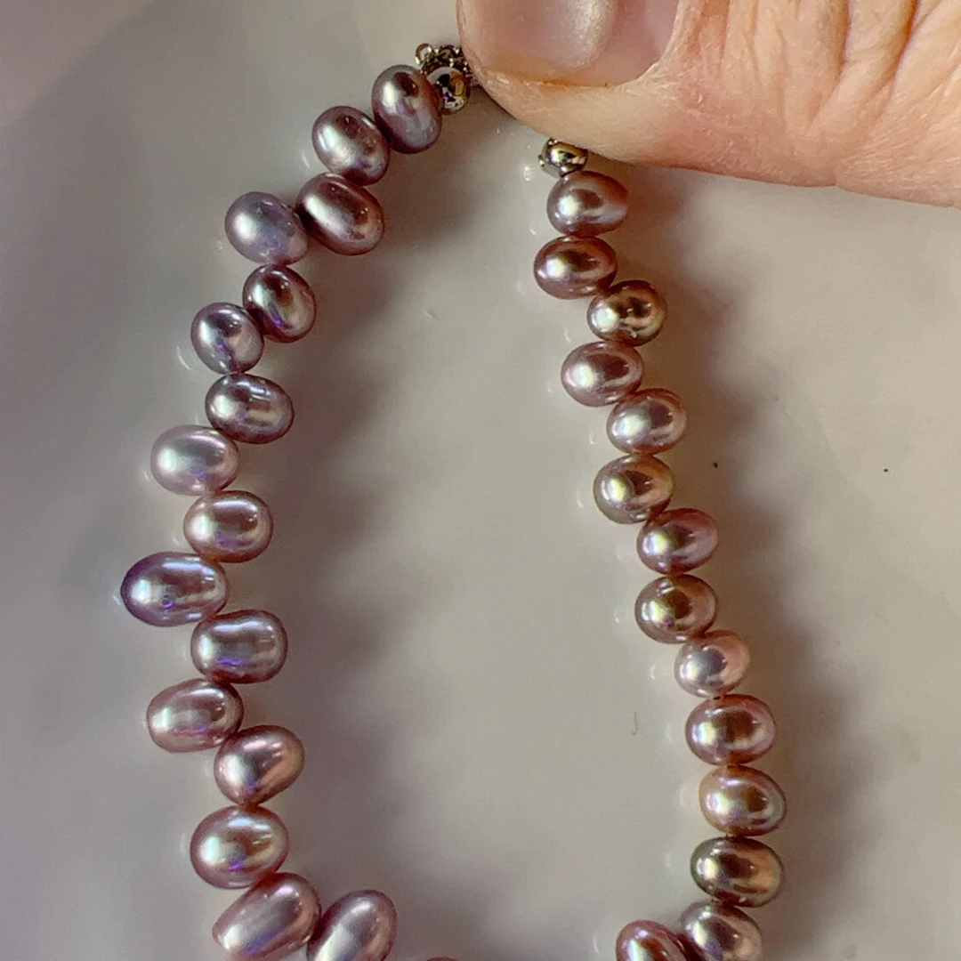 手绳淡水珍珠合金