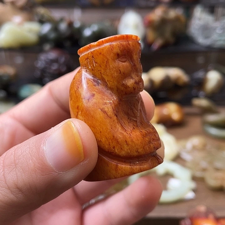 和田玉（糖玉）未镶嵌颈饰