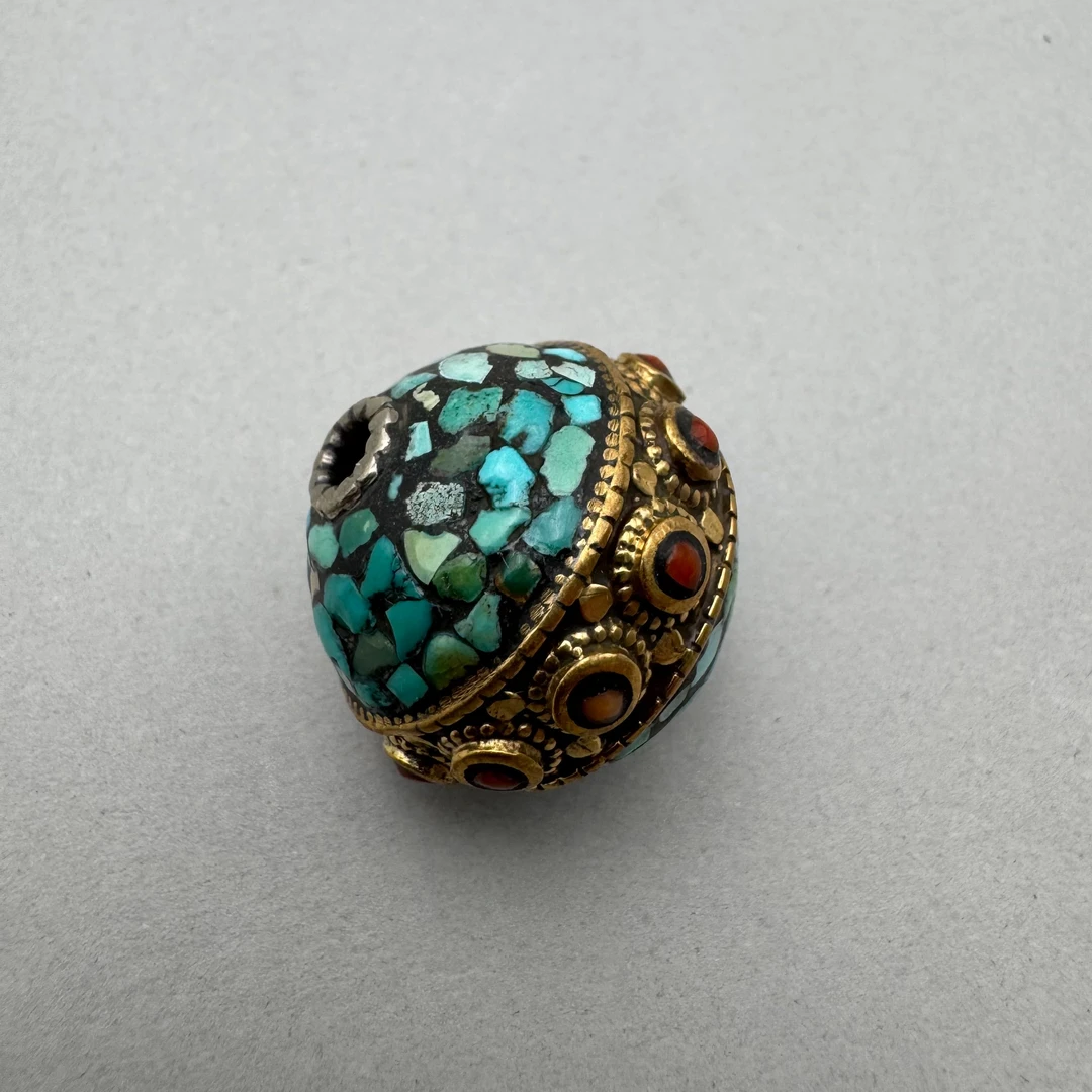 19-20世纪早期 藏式镶嵌珠/HSZC/88569