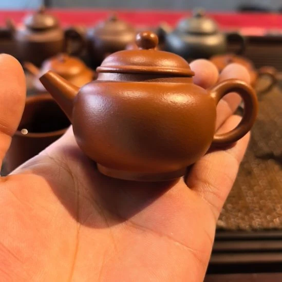 茶壶紫砂小煤窑慕古小巨轮微瑕