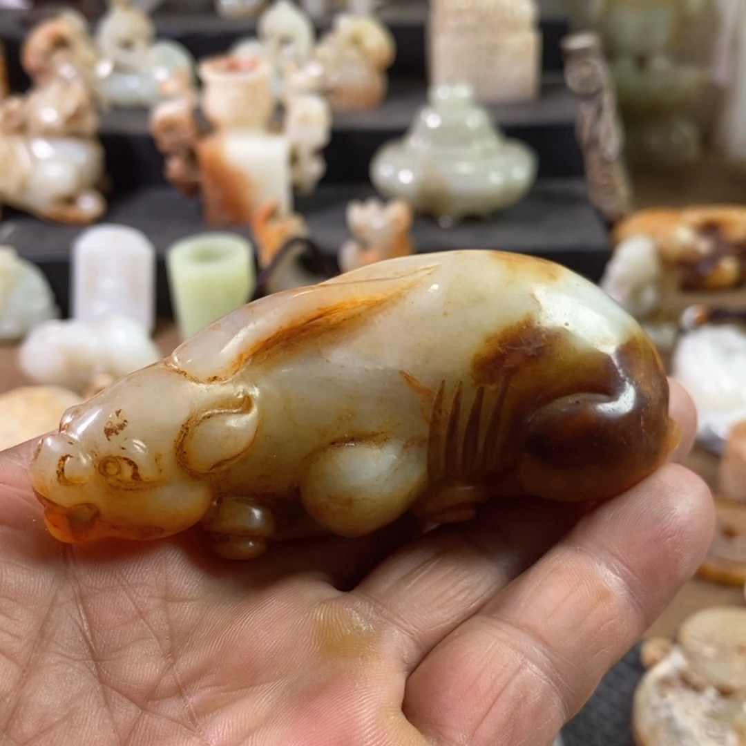 未镶嵌和田玉（糖玉）挂件