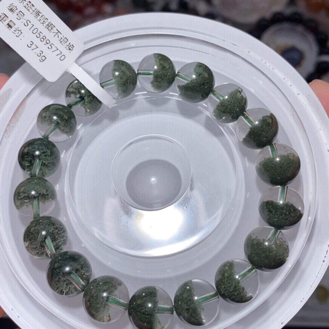 手链水晶未镶嵌F绿幽灵11.5