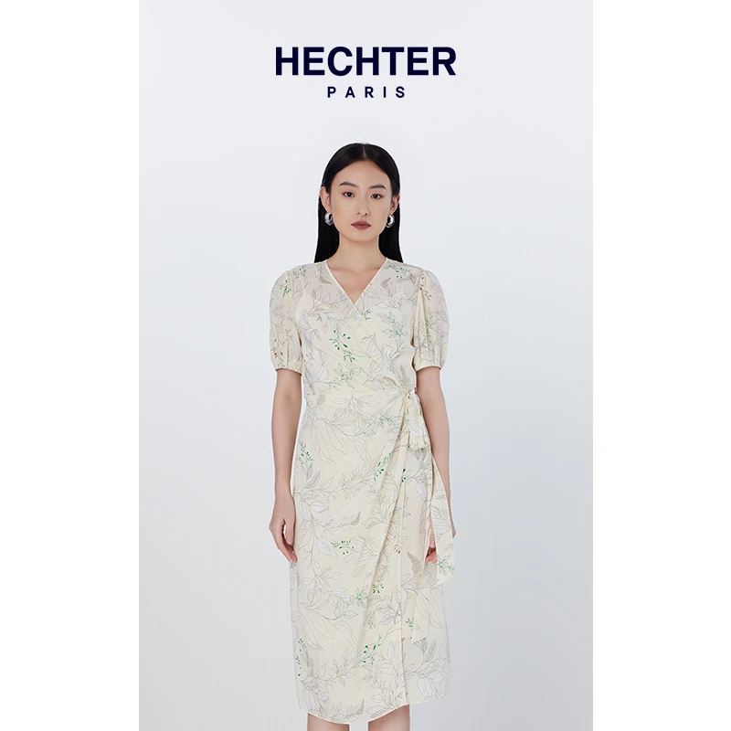 Daniel Hechter女装POLO领工装风连衣裙WD11904