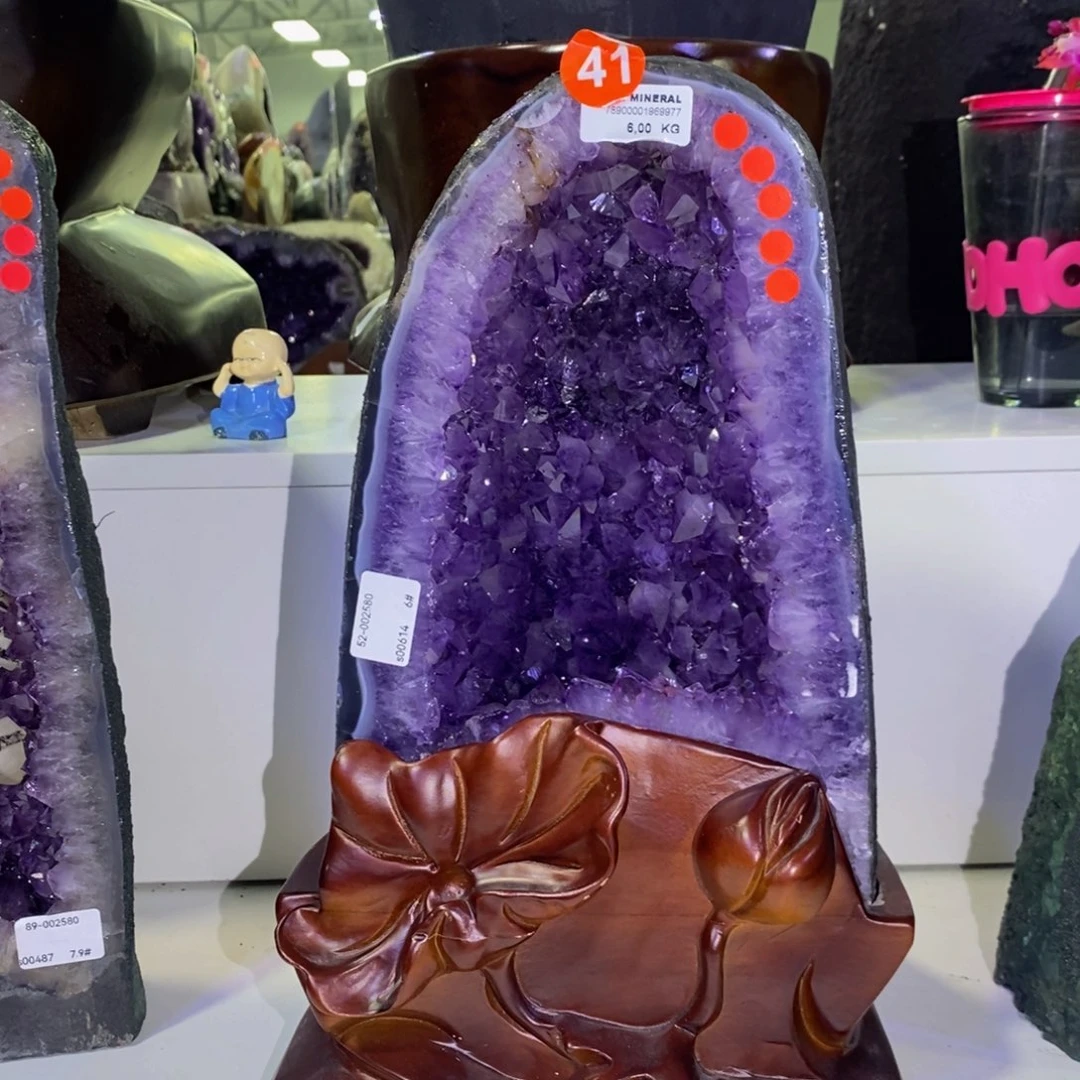 未镶嵌大型摆件（非配饰）紫晶