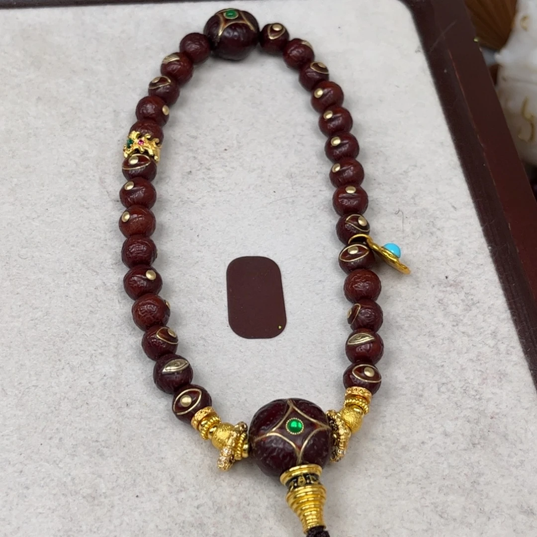 跳***爷凤眼菩提吊坠凤眼