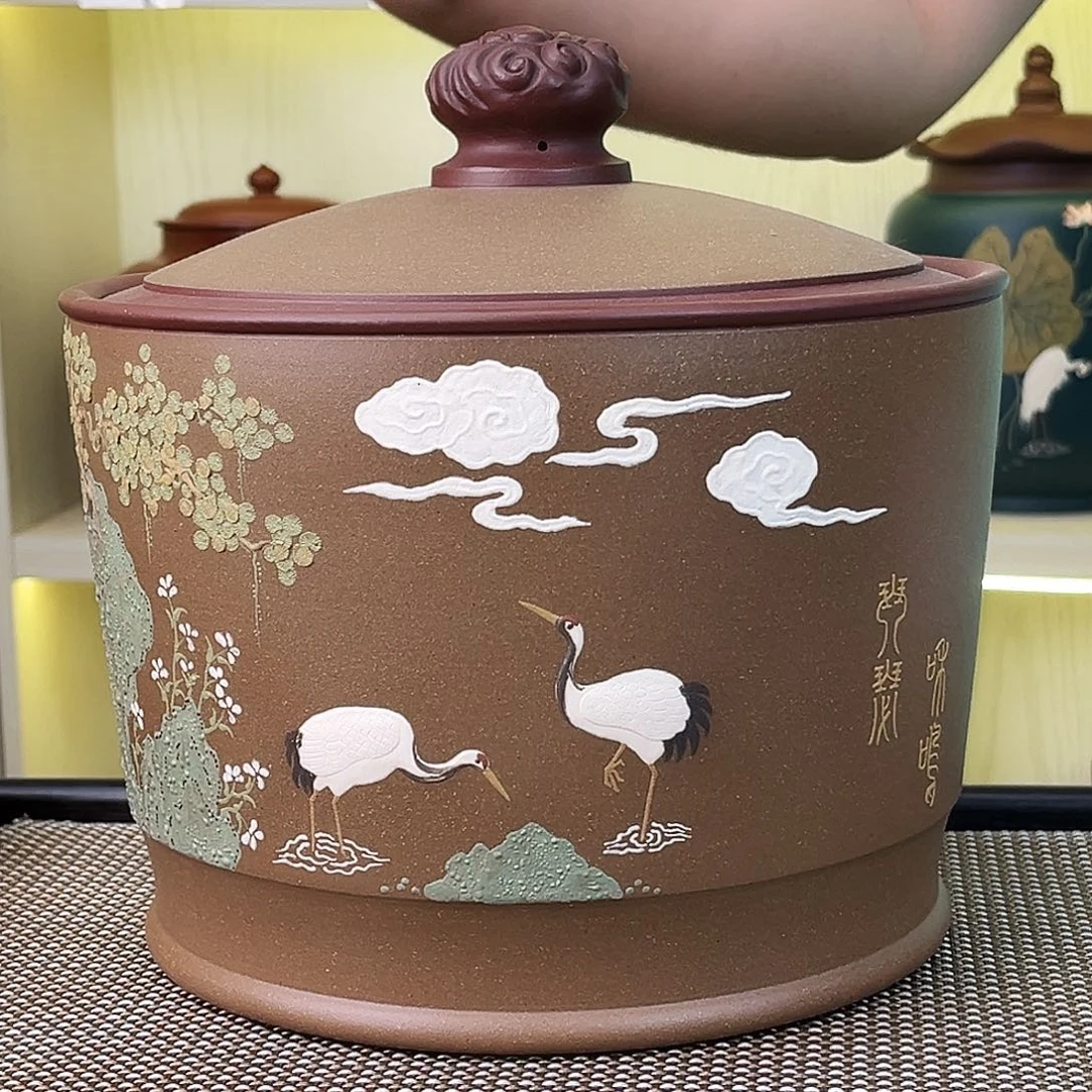 紫砂茶叶罐茶叶罐