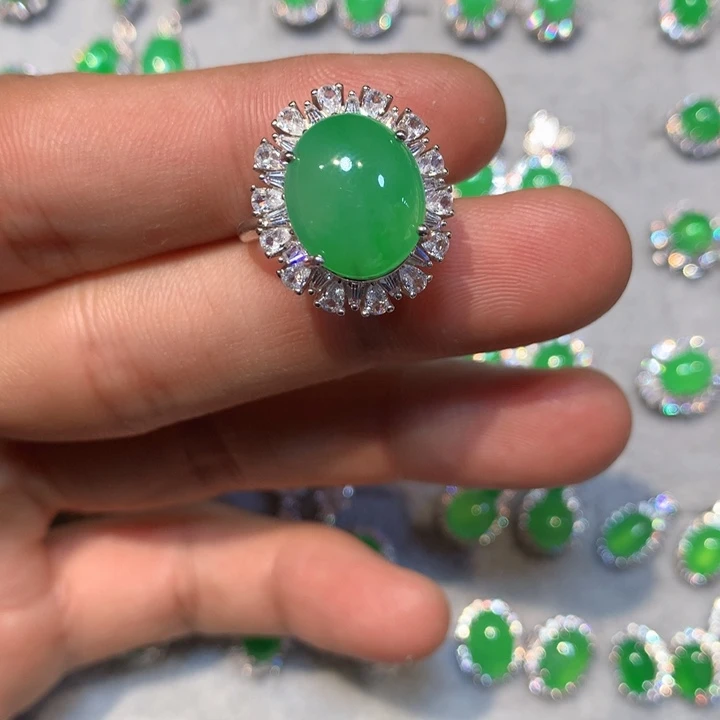 翡翠未镶嵌戒指翡翠戒指