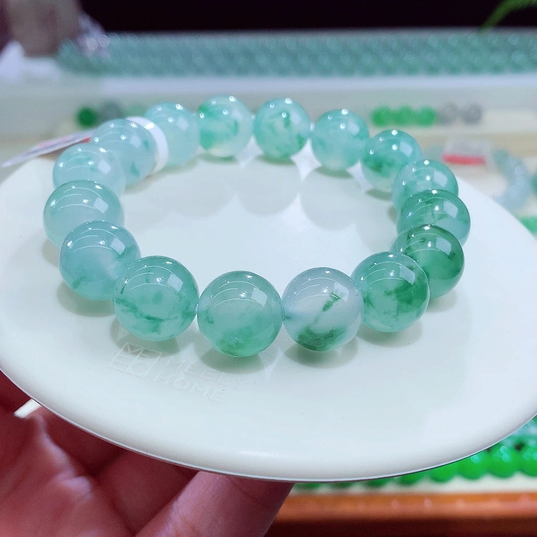 未镶嵌手链翡翠缅甸