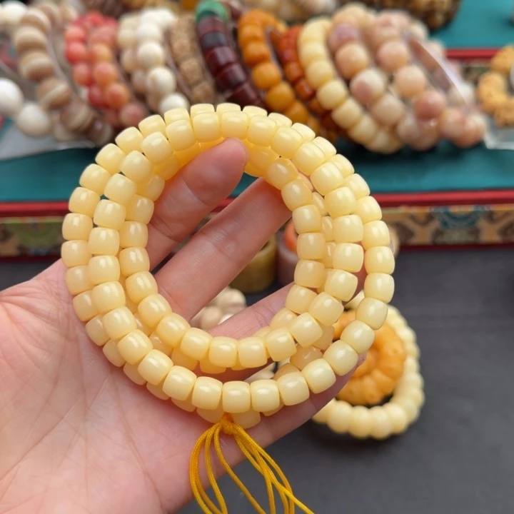 驼骨手串/手链8*7直切108颗