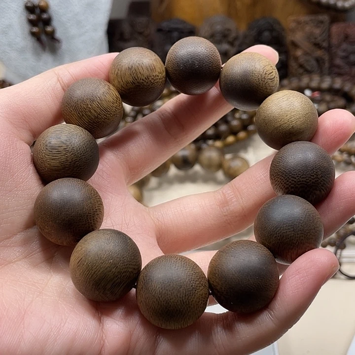 ╠***量手串沉香越南芽庄白棋楠
