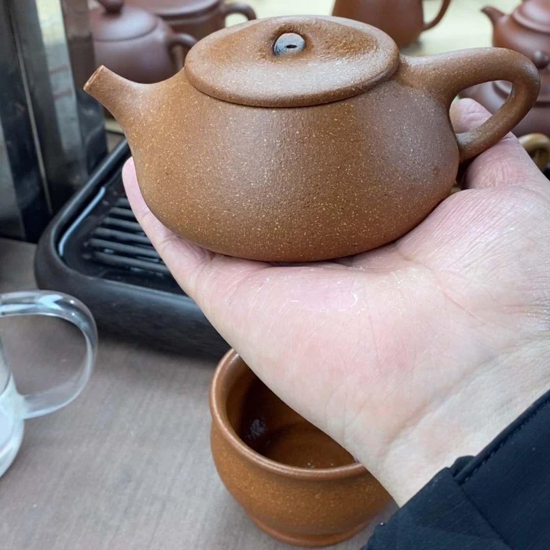 紫砂茶壶紫砂壶石瓢微瑕