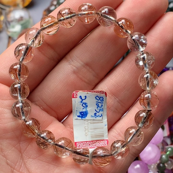 水晶手串未镶嵌天然