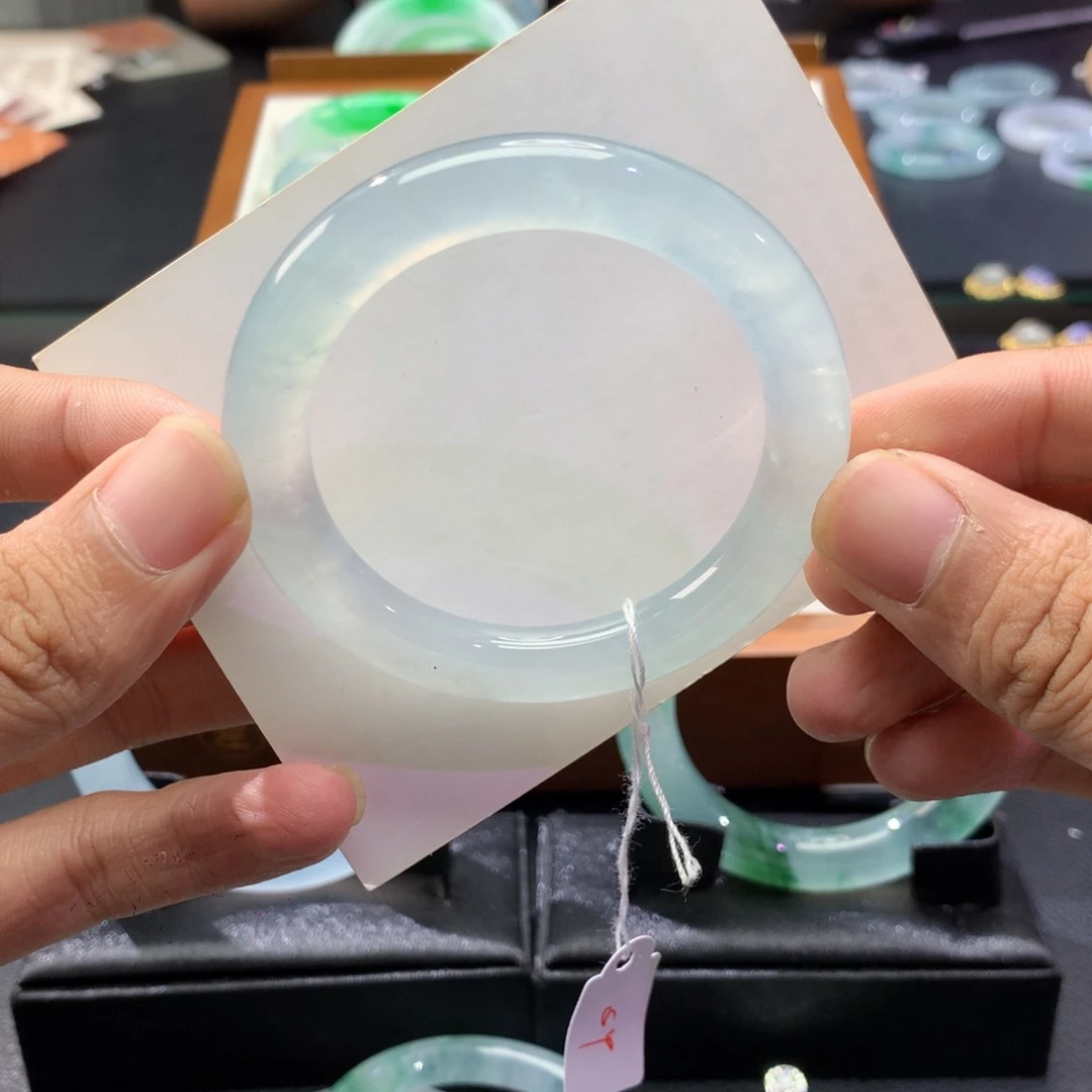 翡翠未镶嵌手镯闪购19